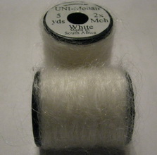 UNI - Mohair 5 yds 2x White